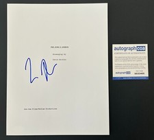 TOM HOOPER SIGNED THE KING'S SPEECH 91 PAGE SCRIPT w/PROOF & AUTOGRAPH COA ACOA TOM HOOPER SIGNED THE KING'S SPEECH 91 PAGE SCRIPT w/PROOF & AUTOGRAPH COA ACOA