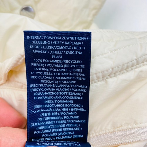 GANT Beige Lunghezza Media Piumino con Cappuccio Cappotto Giacca Taglia M - Foto 7 di 19