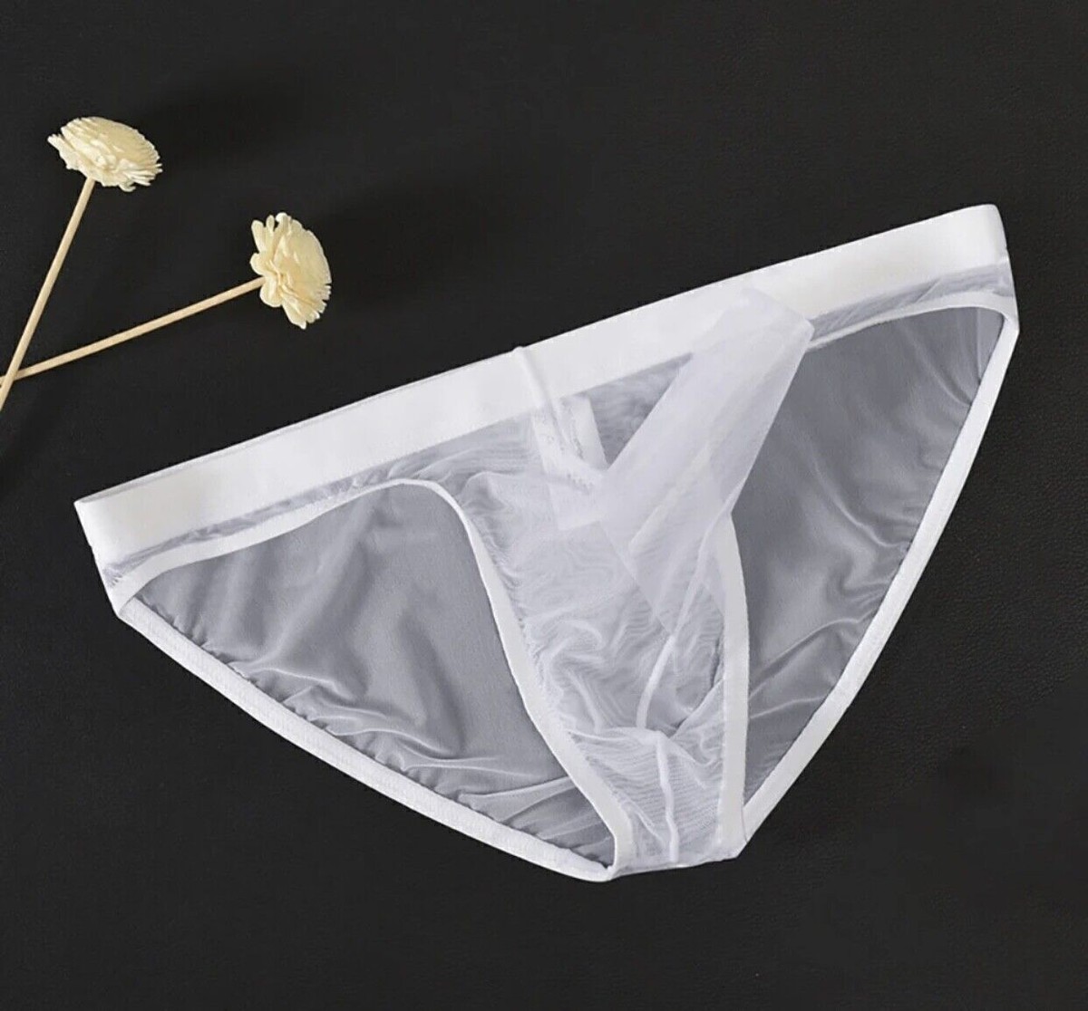 Durchsichtige herren slips Clearance