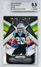 2017 Panini Prizm Christian McCaffrey RC Prizm Instant Impact BGS 8.5 🔥