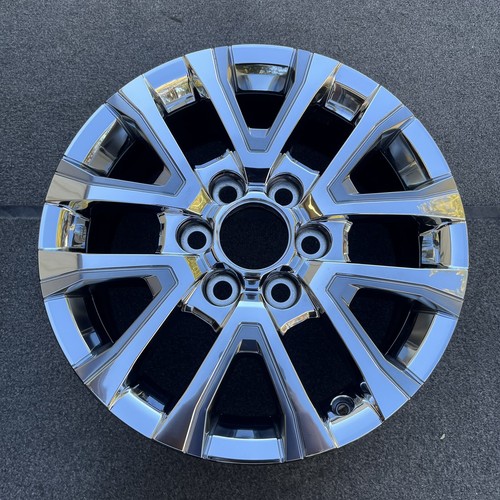 SINGLE 18 INCH WHEEL/RIM TOYOTA TACOMA LIMITED 2024-2025 GENUINE OEM CHROME CLAD - Picture 14 of 22