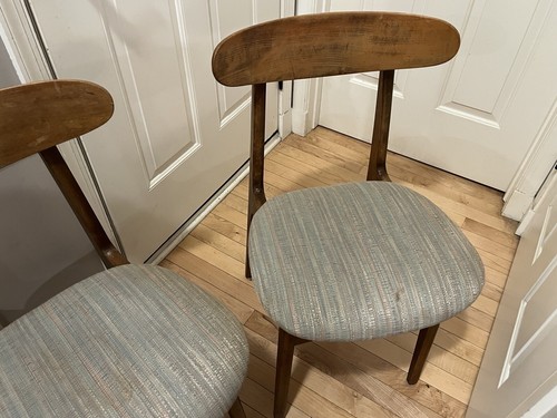 🔥4 Hans Wegner Style Wishbone Chairs~Italy Danish Modern Mid-Century Modern MCM - Picture 8 of 20