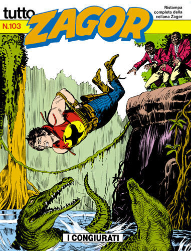 TUTTO ZAGOR # 103-I congiurati-Aug 1992-Ed.Bonelli - Picture 1 of 1