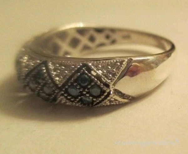 Men's Wedding Ring 2.55CT Round Cut Real Black Onyx 14K White Gold Finish - Image 3 of 4