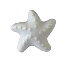 Set of 25 White Porcelain Starfish Drawer Cabinet Pulls Handles Knobs Coastal