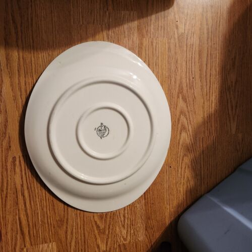 Blue Ridge Southern Pottery Platter Stanhome Ivy 13D Serving 13"X 12" Chop Plate - Picture 3 of 5