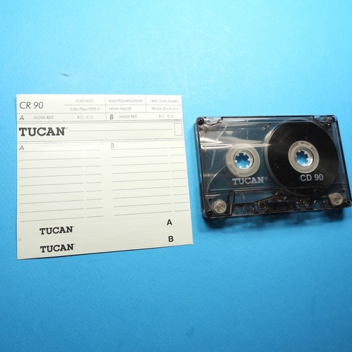 🦩 1x TUCAN CD C90 * IEC II tipo 2 * cassetta a nastro cassetta casete кассета * - Foto 3 di 3