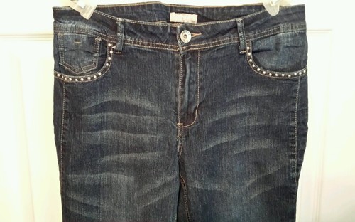 Jeans donna taglie forti 13/14 F L taglio stivaletto elasticizzato blu jeans - Foto 2 di 4