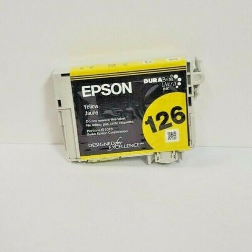 Nuevo cartucho de tinta amarilla genuino Epson 126 lápiz óptico Epson NX330 - Imagen 2 de 3
