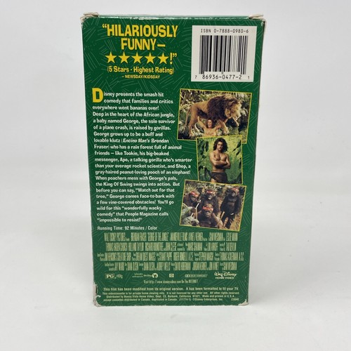 Disney George of The Jungle VHS - Picture 4 of 19
