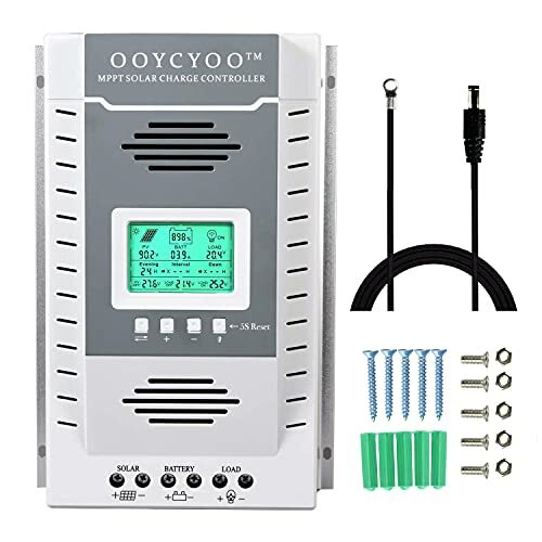 Ooycyoo Mppt Charge Controller 100 Amp 12v 24v Auto 100a Solar Panel K100a For Sale Online Ebay