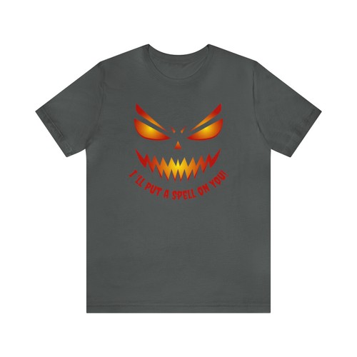 I'll Put a Spell on You Halloween T-Shirt | Creepy Jack-o'-Lantern Face  - Bild 75 von 97