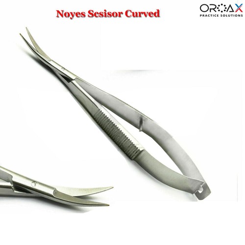 Micro Noyes Surgical Scissors Scalpel No #3 Suture Cutting Tissue Trimming Tools - Picture 3 of 5
