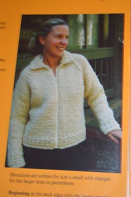  Knitting Pure & Simple Pattern 234 Weekend Neck Down Jacket
