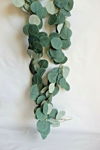 6 FT Artificial Flowers Fake Plants Decor Hanging shrubs Eucalyptus Garden - Picture 2 of 4