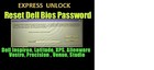 UNLOCK BIOS PASSWORD FOR DELL Latitude 3310, tested and verified!