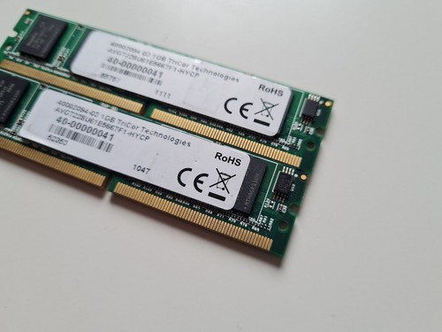 2GB 2 x 1GB Mini DIMM DDR2 ECC - Bild 2 von 6