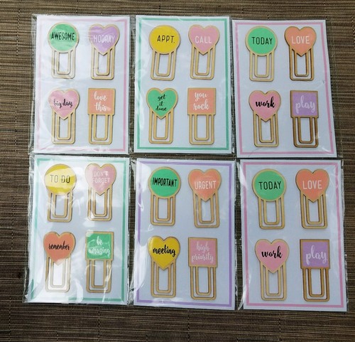 6 sets of 4 Wooden Clips - For crafts  - Picture 1 of 6