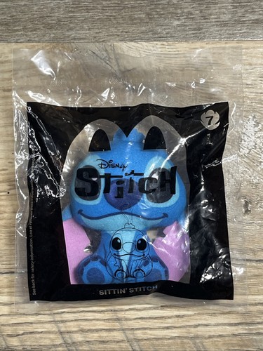 McDonald's Sittin' Stitch #7 Happy Meal Spielzeug 2022 Disney Figur VERSIEGELT