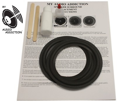 Speaker Surround Repair Kit For Infinity SS-2001 / Sterling Center 5 1/4''