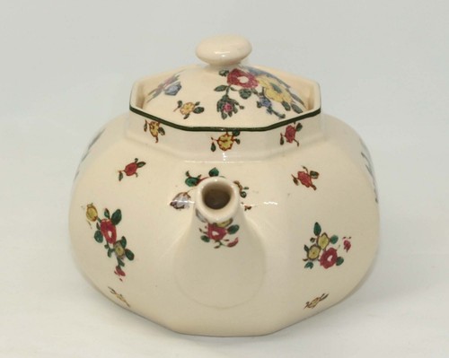 ROYAL DOULTON OLD LEEDS SPRAYS ART DECO SMALL TEAPOT D3548 in good condition - Picture 8 of 24