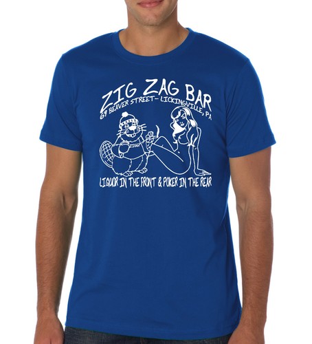 DIRTY! Classic Zig Zag Bar Tshirt - 69 Beaver St. Lickingville PA Vintage - Bild 9 von 10