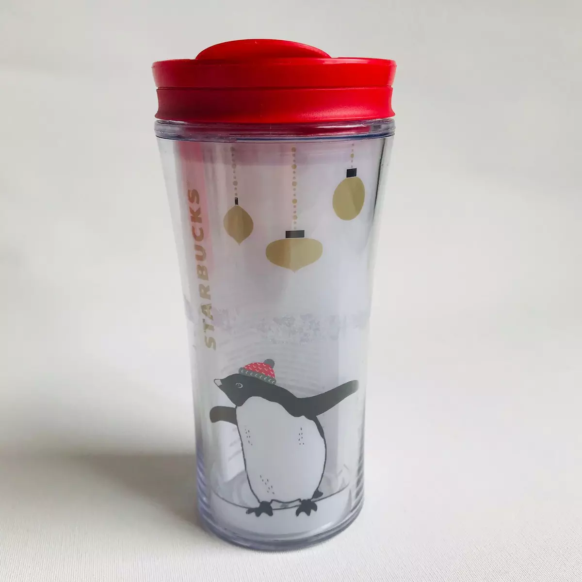 Starbucks KIDS TRAVEL TUMBLER PENGUIN CHRISTMAS City COFFEE Mug Cup  souvenir YAH