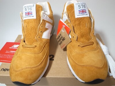 NEW BALANCE（ニューバランス） スウェードスニーカー　M576YY NEW BALANCE M576YY MUSTARD YELLOW SUEDE MADE IN ENGLAND US7