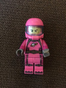 lego pink space girl
