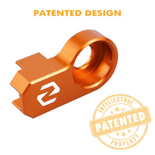 Orange CNC Front ABS Cable Guard Cover Protector For KTM 690 Enduro 2008-2018 - Picture 6 of 12