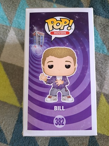 Bill Pop 382 - Bill & Ted's Excellent Adventure Funko Pop! 2016 Vaulted + Protec - Picture 5 of 13