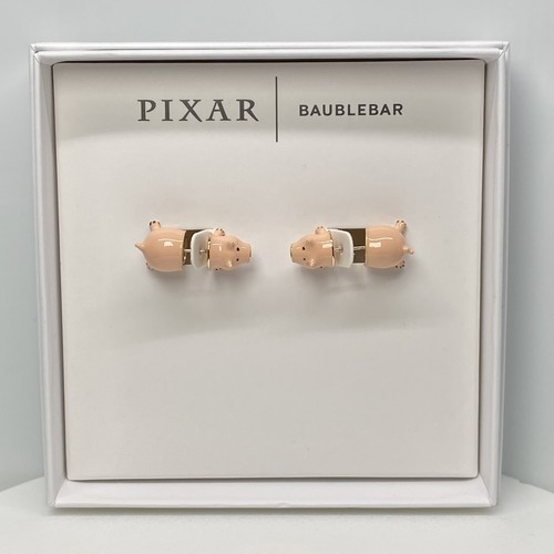 Orecchini Pixar X Baublebar Toy Story Hamm Disney Pig nuovi con scatola - Foto 1 di 3