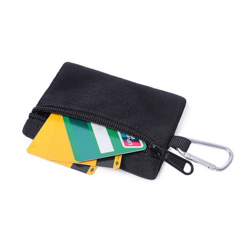 Outdoor Tactical Short Wallet Nylon Durable Coin Pouch Card Key Coin Organizer - Picture 7 of 14
