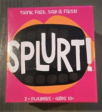 Gamewright Splurt - The Think Fast, Say It Fast Game NIB