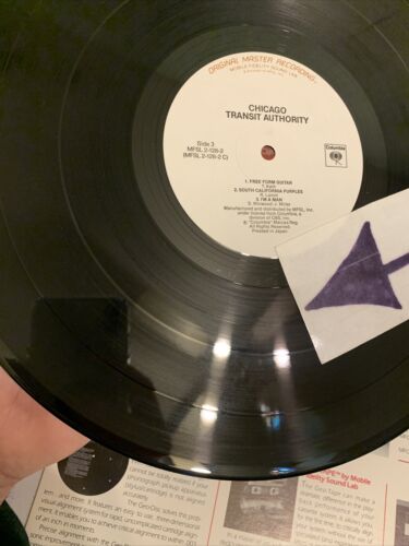 Chicago Transit Authority MFSL Original Master Recording Mofi Vinyl Fidelity R7 - Picture 20 of 24