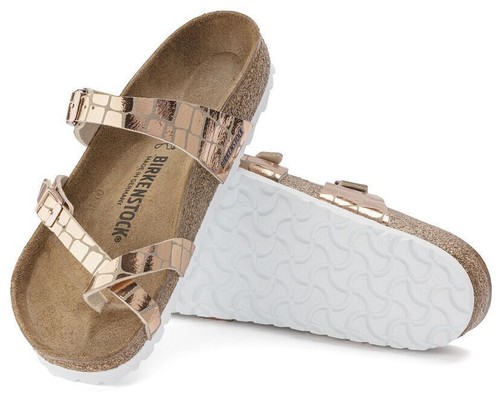 BIRKENSTOCK Mayari 1023903 Gator Gleam Copper ancho normal - Imagen 11 de 12