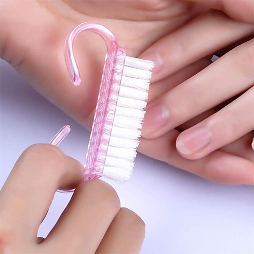 2-10x Mini Nail Brush Baby Manicure Pedicure Nail Art Cleaning Tool With Handle - Picture 12 of 27
