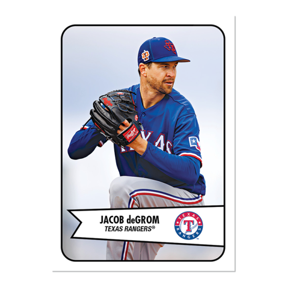 2023 Throwback Thursday Set #18 - 1954 Bowman Football 52 Jacob DeGrom Presale 2023 Throwback Thursday Set #18 - 1954 Bowman Football 52 Jacob DeGrom Presale