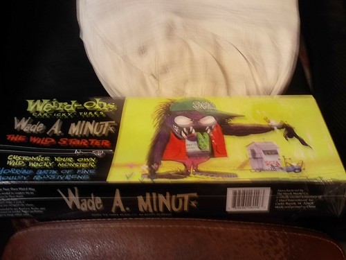 HAWK~WEIRD OHS~WADE A. MINUT~CAR-ICKY-TURES~PLASTIC CHARACTER MODEL KIT~NIB - Picture 3 of 3