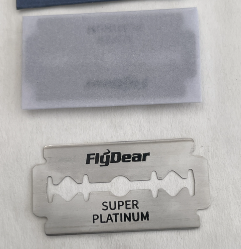 FlyDear Double Edge Stainless Steel Razor Blades - 100 Pack Barber Supplies - 第 5/10 張圖片