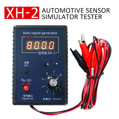 Automotive Sensor Simulator Tester 2-8000Hz Car Signal Generator Vehicle Tool - Afbeelding 1 van 14