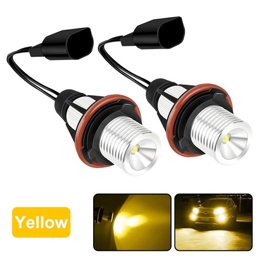 2X LED Angel Eyes Scheinwerfer für BMW E39 E53 E65 E66 E60 E61 E87 E63 E64 E83 - Picture 22 of 23