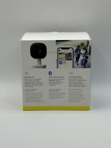 Myq Smart Garage HD Camera - Wifi Enabled - Myq Smartphone Controlled - Two Way - Picture 3 of 4