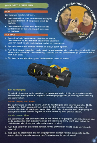 Superhirn Mastermind für 2 bis 5 Spieler Master Mind Parker Gesellschaftsspiel - Bild 8 von 11