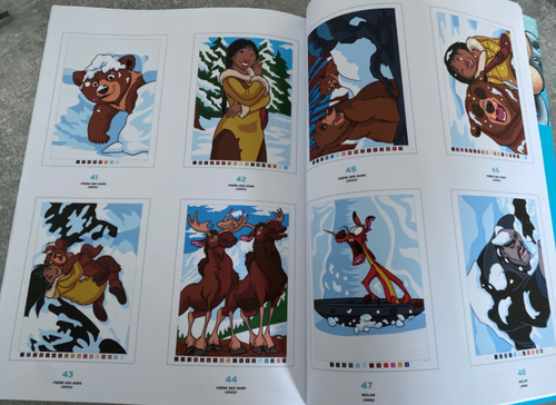 Disney Winter Classics Coloring by Number Meditation Creative Gift (French) - Imagen 9 de 12