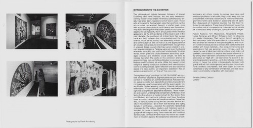"Five on Fabric" 1981 Exhibition Catalog Laguna Gloria Museum Fiber Art RARE! - Picture 5 of 6