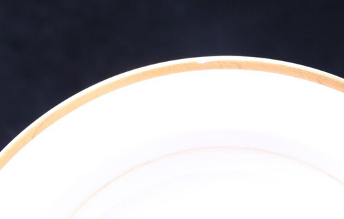 Noritake GOLDCROFT #4983 Four Rimmed Fruit Bowls 5.6 " Occupied Japan 1940s - Picture 4 of 4