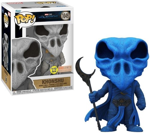 Funko Pop KHONSHU GLOW Box Lunch EXCLUSIVE Marvel MOON KNIGHT 1049 HIGH GRADE - Picture 2 of 7