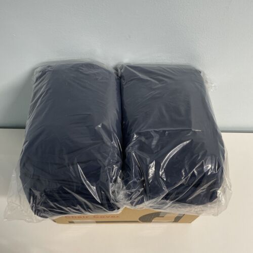 ManMengJi Coprisedia Spandex Lycra Elasticizzato Slipcover 20 pz Blu Mezzanotte Bracciolo - Foto 3 di 12