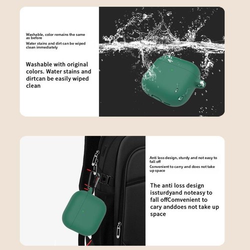Fashion Soft Silicone Earphone Protective Case Cover 4th Airpods Gen For Z1E7 - Picture 7 of 21
